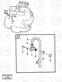 20921 Crankcase ventilation 6300 6300, Volvo Construction Equipment