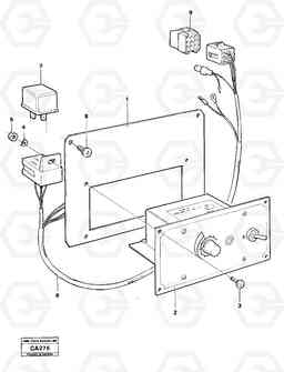 15903 Voltage regulator for proportionally controlledsuppl. hydr. facilities 6300 6300, Volvo Construction Equipment