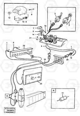 5411 Dual controls for prop. controlled supplementary hydraul. facilities 6300 6300, Volvo Construction Equipment