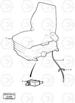 20311 Parking brake alarm 6300 6300, Volvo Construction Equipment