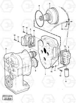 73908 Hydraulic transmission with fitting parts 6300 6300, Volvo Construction Equipment