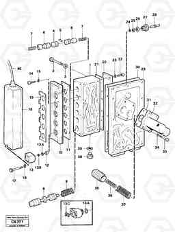 42627 Range selector valve 6300 6300, Volvo Construction Equipment
