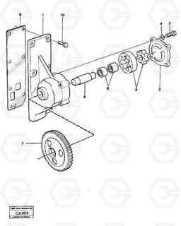 20317 Transmission pump 6300 6300, Volvo Construction Equipment