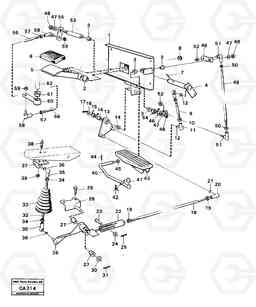 33531 Dual controls 6300 6300, Volvo Construction Equipment