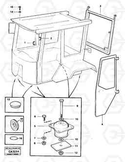 29396 Cab body 6300 6300, Volvo Construction Equipment