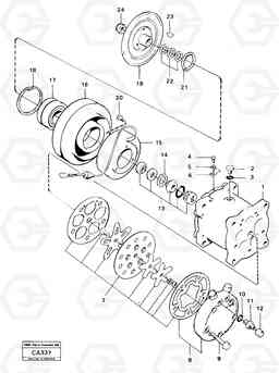 47884 Air compressor 6300 6300, Volvo Construction Equipment