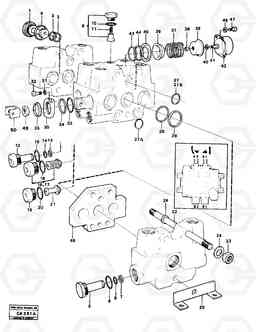 64166 Control valve, loader unit 6300 6300, Volvo Construction Equipment