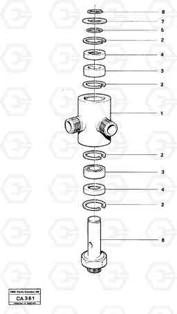 17353 Swivel 6300 6300, Volvo Construction Equipment