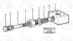 13558 Valve section 6300 6300, Volvo Construction Equipment