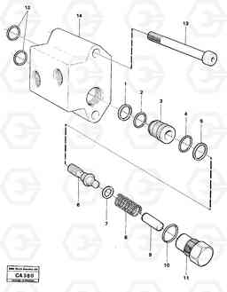 9982 Pressure limiting valve 6300 6300, Volvo Construction Equipment