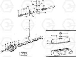 20015 Valve mechanism EL70 VOLVO BM VOLVO BM EL70, Volvo Construction Equipment