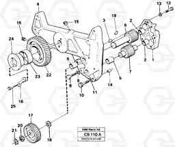 22861 Oil pump EL70 VOLVO BM VOLVO BM EL70, Volvo Construction Equipment