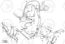 84973 Cooling system, low exhaust emission. EL70 VOLVO BM VOLVO BM EL70, Volvo Construction Equipment