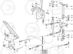 23155 Speed control, cab EL70 VOLVO BM VOLVO BM EL70, Volvo Construction Equipment