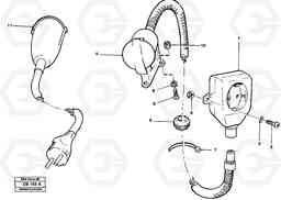 29081 Heater outlet EL70 VOLVO BM VOLVO BM EL70, Volvo Construction Equipment