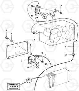 52064 Air conditioning EL70 VOLVO BM VOLVO BM EL70, Volvo Construction Equipment