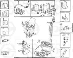 56868 El. hydraulic servo system. Cable harness EL70 VOLVO BM VOLVO BM EL70, Volvo Construction Equipment