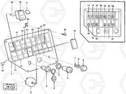 103176 Instrument panel right front EL70 VOLVO BM VOLVO BM EL70, Volvo Construction Equipment