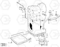 88973 Clutch housing with fitting parts EL70 VOLVO BM VOLVO BM EL70, Volvo Construction Equipment