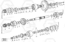 21090 Hydraulic clutch forward/3:rd speeds EL70 VOLVO BM VOLVO BM EL70, Volvo Construction Equipment