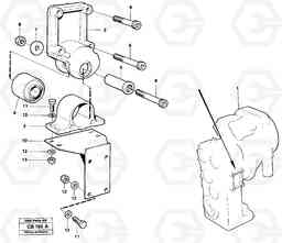 23118 Gear box housing with fitting parts EL70 VOLVO BM VOLVO BM EL70, Volvo Construction Equipment