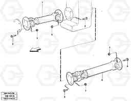 23119 Power shafts EL70 VOLVO BM VOLVO BM EL70, Volvo Construction Equipment