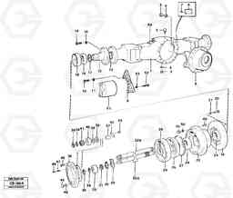 3824 Drive axle front EL70 VOLVO BM VOLVO BM EL70, Volvo Construction Equipment