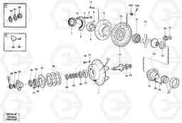 93269 Final drive, front EL70 VOLVO BM VOLVO BM EL70, Volvo Construction Equipment