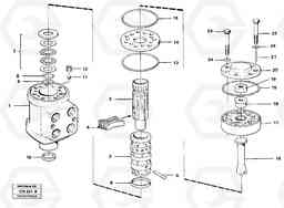 13344 Steering unit EL70 VOLVO BM VOLVO BM EL70, Volvo Construction Equipment