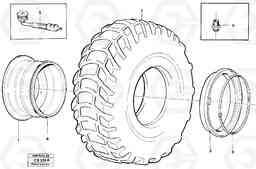 25576 Wheel EL70 VOLVO BM VOLVO BM EL70, Volvo Construction Equipment