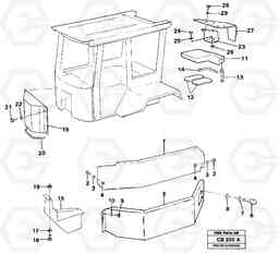 65357 Protecting plates EL70 VOLVO BM VOLVO BM EL70, Volvo Construction Equipment