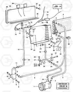 91983 Air conditioning EL70 VOLVO BM VOLVO BM EL70, Volvo Construction Equipment