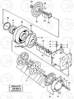 54076 Air compressor EL70 VOLVO BM VOLVO BM EL70, Volvo Construction Equipment