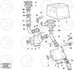 70195 Assembly, pumps EL70 VOLVO BM VOLVO BM EL70, Volvo Construction Equipment