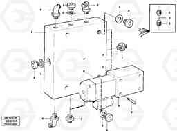 11409 Valve, horn valve EL70 VOLVO BM VOLVO BM EL70, Volvo Construction Equipment