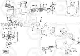 64182 Control valve, loader unit EL70 VOLVO BM VOLVO BM EL70, Volvo Construction Equipment