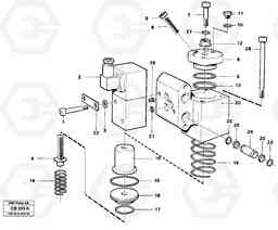 32097 Slide control EL70 VOLVO BM VOLVO BM EL70, Volvo Construction Equipment