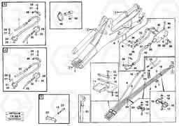 52161 Hydraulic system, excavator beam EL70 VOLVO BM VOLVO BM EL70, Volvo Construction Equipment