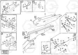 21140 Hydraulic system extendible dipper arm EL70 VOLVO BM VOLVO BM EL70, Volvo Construction Equipment