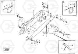 37620 Lifting frame work, assy. EL70 VOLVO BM VOLVO BM EL70, Volvo Construction Equipment