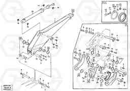 37655 Excavator dipperstick without lateral angle facility. EL70 VOLVO BM VOLVO BM EL70, Volvo Construction Equipment
