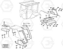 89706 Mudguards with valance edge guards EL70 VOLVO BM VOLVO BM EL70, Volvo Construction Equipment