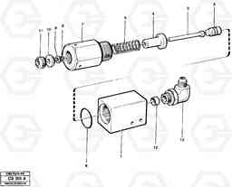 13346 Pressure monitor EL70 VOLVO BM VOLVO BM EL70, Volvo Construction Equipment