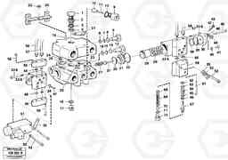 64428 Valve, circuit body and return valve EL70 VOLVO BM VOLVO BM EL70, Volvo Construction Equipment