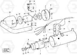 25613 Heating unit EL70 VOLVO BM VOLVO BM EL70, Volvo Construction Equipment