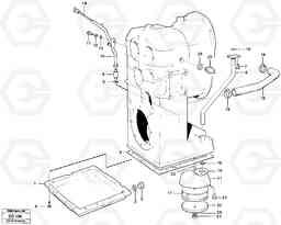 89231 Clutch housing with fitting parts EL70C VOLVO BM VOLVO BM EL70C, Volvo Construction Equipment