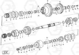 21099 Hydraulic clutch rear/4:th speeds EL70C VOLVO BM VOLVO BM EL70C, Volvo Construction Equipment