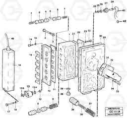 42632 Range selector valve EL70C VOLVO BM VOLVO BM EL70C, Volvo Construction Equipment