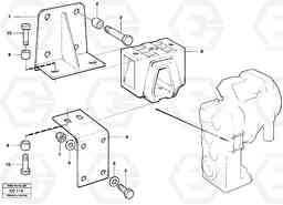 2022 Gear box housing with fitting parts EL70C VOLVO BM VOLVO BM EL70C, Volvo Construction Equipment