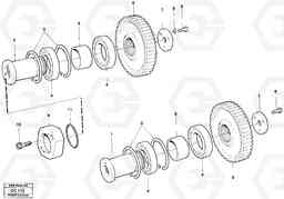 22025 Pump drive EL70C VOLVO BM VOLVO BM EL70C, Volvo Construction Equipment